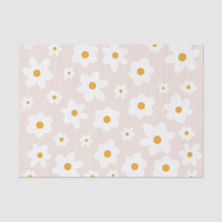 Mousseline Papier Tissu Daisy