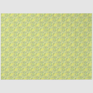 Mousseline Papier Tissu de mousse de citron