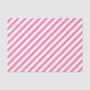 Mousseline Papier Tissu Diagonal Rose