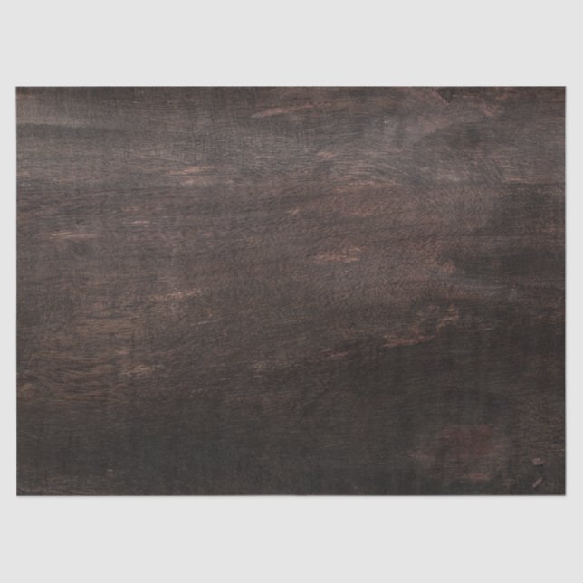 Mousseline Papier Tissu en bois Brown foncé (Recto)