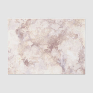 Mousseline Papier Tissu Faux Gold Marbre