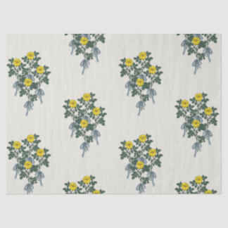 Mousseline Papier Tissu Flora