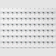 PAPIER TISSU HALLOWEEN DRAGONFLY