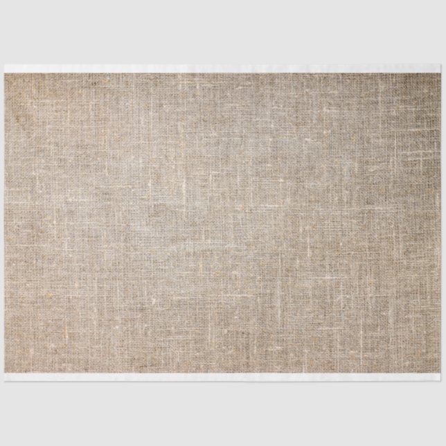 Mousseline papier tissu lin (Recto)