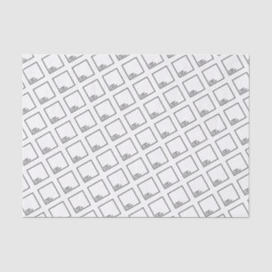 Mousseline Papier Tissu Marqué Logo Personnalisé
