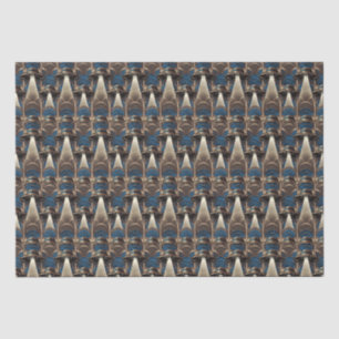 Mousseline Papier Tissu OVNI Art Déco