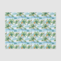 Papier Tissu Palm Summer