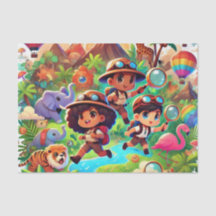 Papier Tissu Pour Les Chercheurs D'Aventure