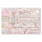 Papier Tissu Rustique Valentine