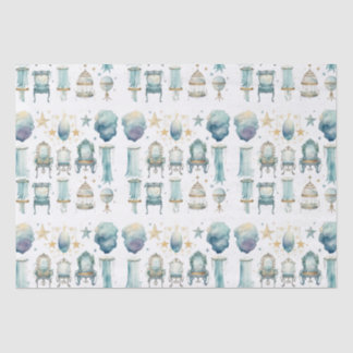 Mousseline Papier Tissu Vanity Boho Fancy