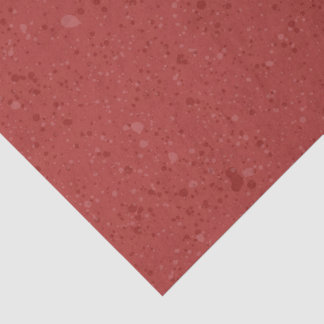 Mousseline Papier Tissue Rouge Motif Grunge Décoratif