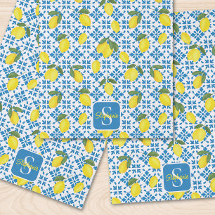Mousseline Papier tissulaire à motif de carreau de pays franç