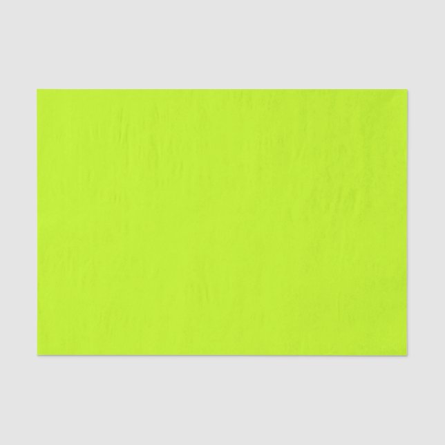 Mousseline Papier vert clair ou jaune néon (Recto)