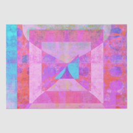 Mousseline Rêve rose chaud #1 Papier de papier à papier mixte