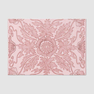 Mousseline Rose Dusty - Papier Tissu Art Nouveau