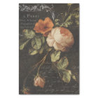 Rose français vintage papier de découpage