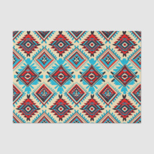 Mousseline Sapphire Aztec Dreams papier découpage