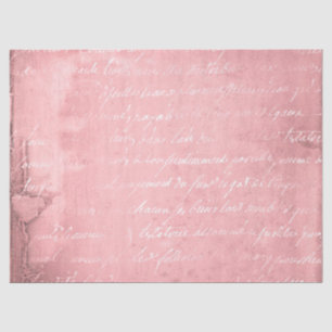 Mousseline Série de papier rose éphémère Design 19