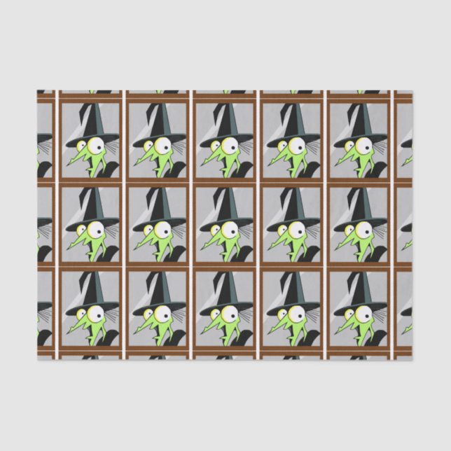 Mousseline Sorcière Dans Le Papier Tissu Miroir (Recto)