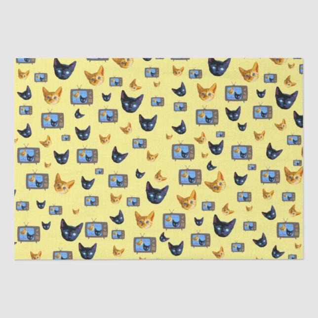 Mousseline Sweetie et le papier de tissu beep kitten (Recto)