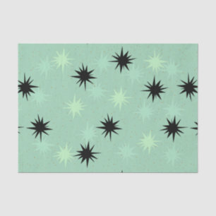 Mousseline Tissu de papier de papier de jade et de menthe ato