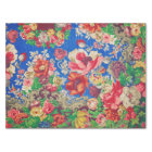 Tissu floral ou papier de découpage