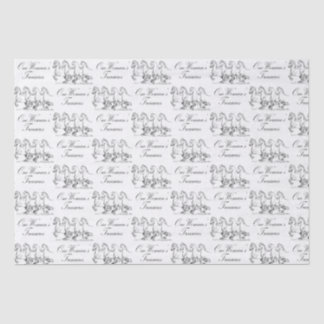 Mousseline Un treariste féminin Cheval papier de tissus