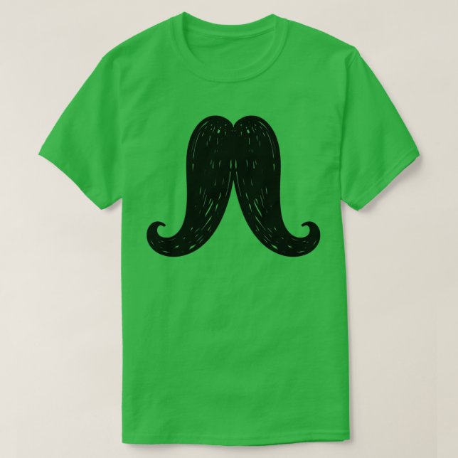 Moustache 5 T-Shirt (Design Front)