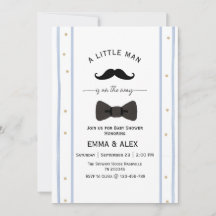 Moustache A little man is on the way
