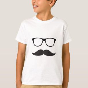 Moustache and Glasses T-Shirt