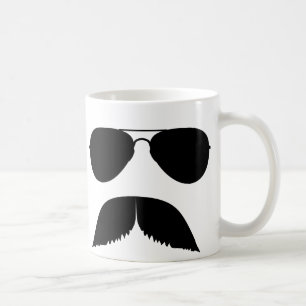 Moustache Aviator Mug