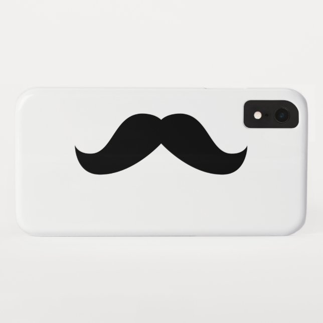 Moustache Barely There™ iPhone 4 Case (Back (Horizontal))