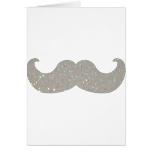 Moustache blanche de Bling (graphique de parties