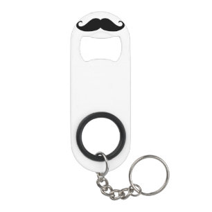 Moustache bottle opener (mini) keychain bottle opener