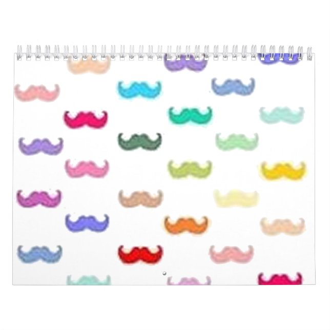 moustache calendar (Cover)