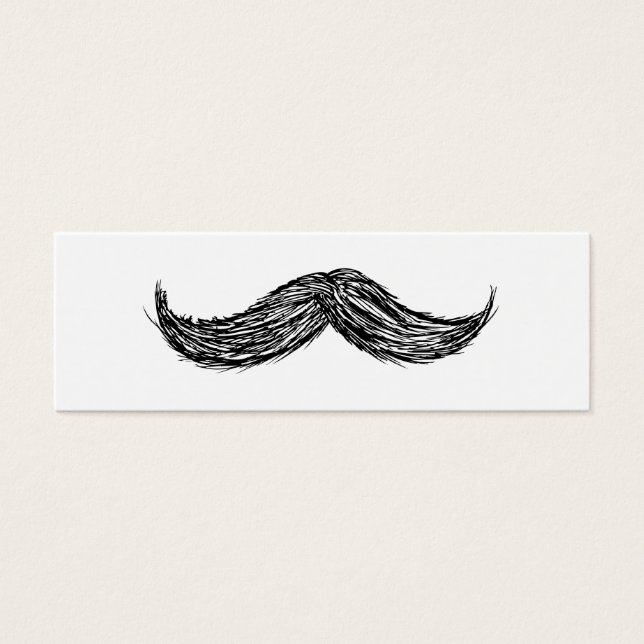 Moustache Card (Front)