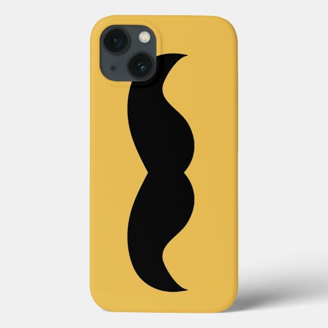 Moustache Case-Mate iPhone Case (Back)