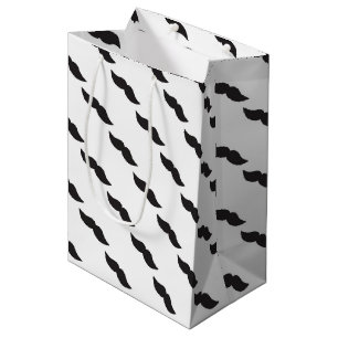 Moustache Chic Birthday Party Gift Bag