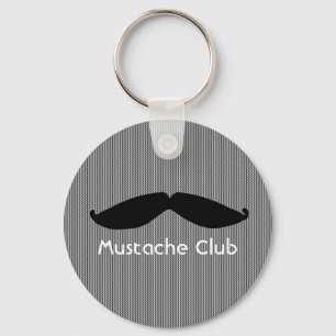 Moustache Club Keychain