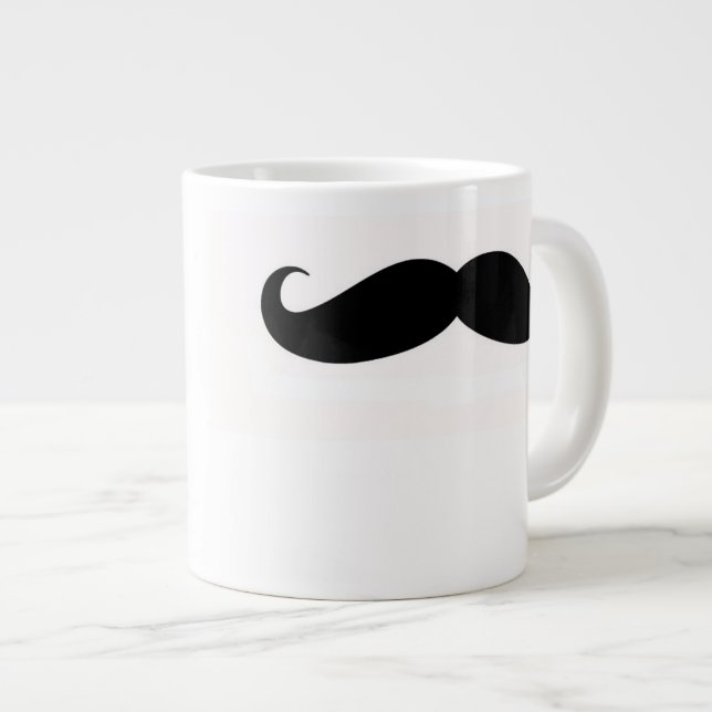 Moustache coffee mug (Front Right)