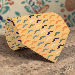Moustache Dapper Pattern Necktie Tie