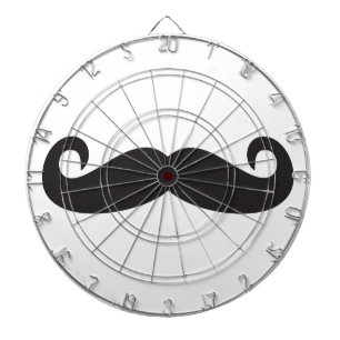 Moustache Dartboard