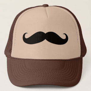 Moustache Disguise Funny Trucker Hat