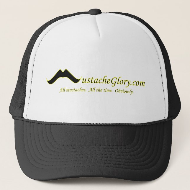 Moustache Glory Hat (Front)