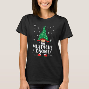 Moustache Gnome Matching Family Christmas Pyjamas T-Shirt