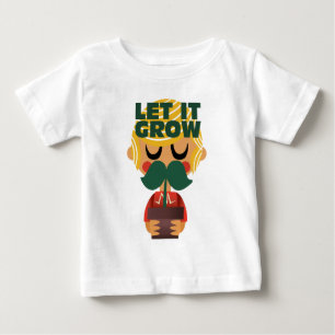Moustache Growth Adventure Baby T-Shirt