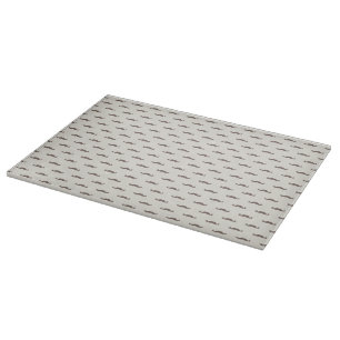 Moustache hipster pattern 3 cutting board