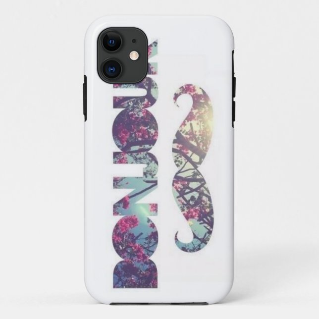 Moustache iPhone 5 case (Back)