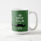 Moustache Keep Calm and Carry On | Green