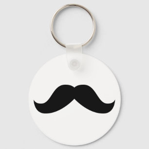 Moustache Keychain